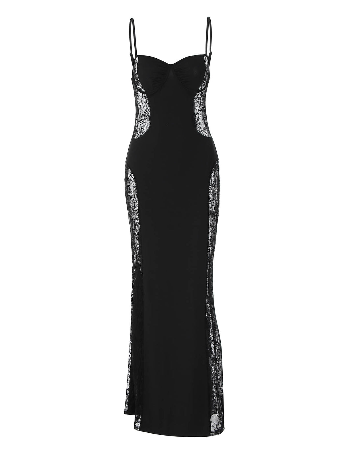 Lace Bodycon Strap Dress