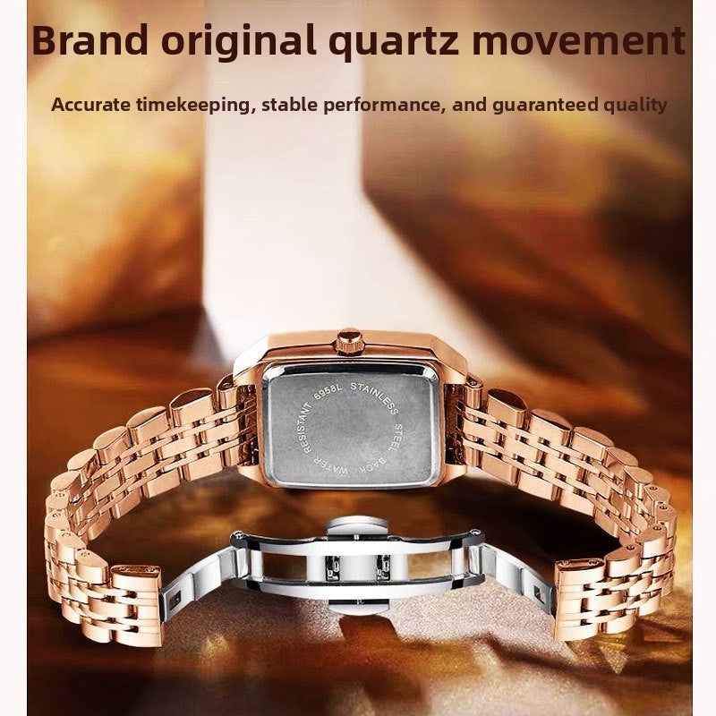 quartz wrist watch