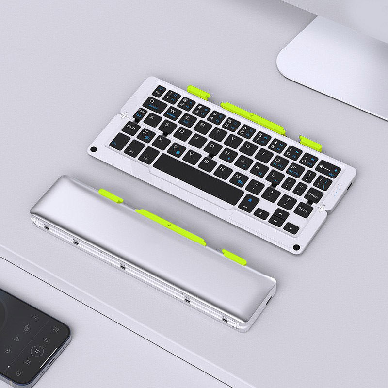 Bluetooth Folding Keyboard Aluminum Alloy