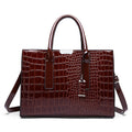 Embossed Bag Three-piece Shoulder Bag Crossbody Handbag
