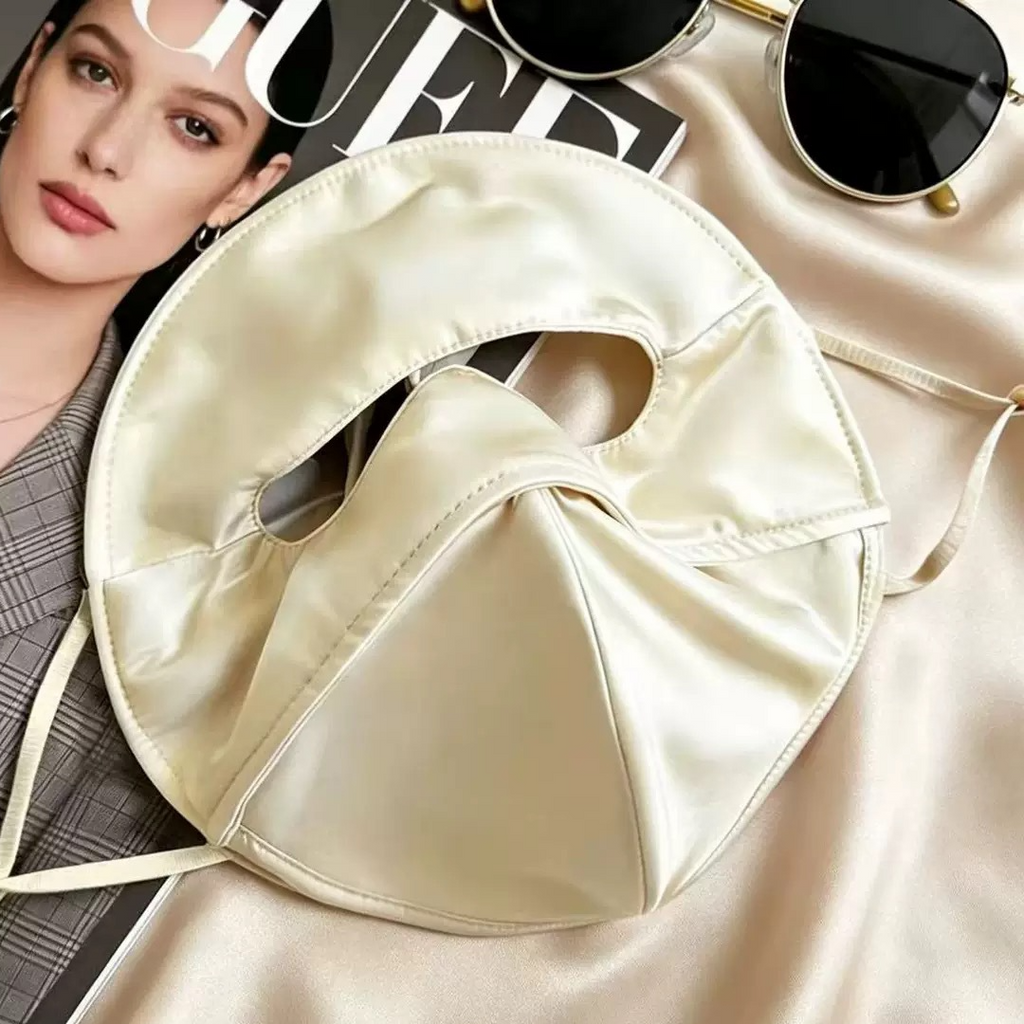 Full-Face UV Protection Silk Imitation Sun Mask