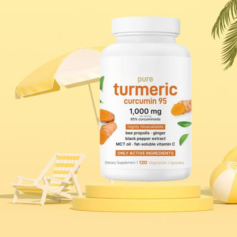Curcumin Extract Dietary Supplement Capsules