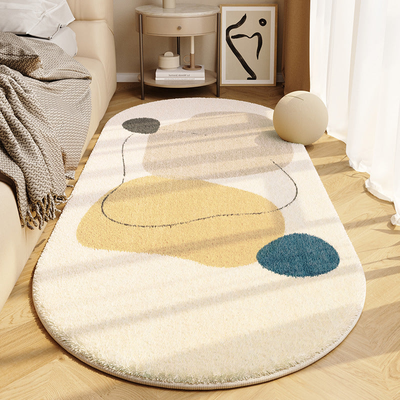 Morandi Imitation Cashmere Carpet Floor Mat
