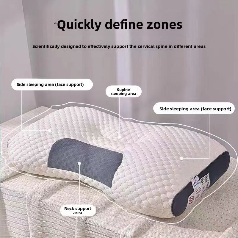 Knitted Massage Pillow Washable Home Use Neck Pillow