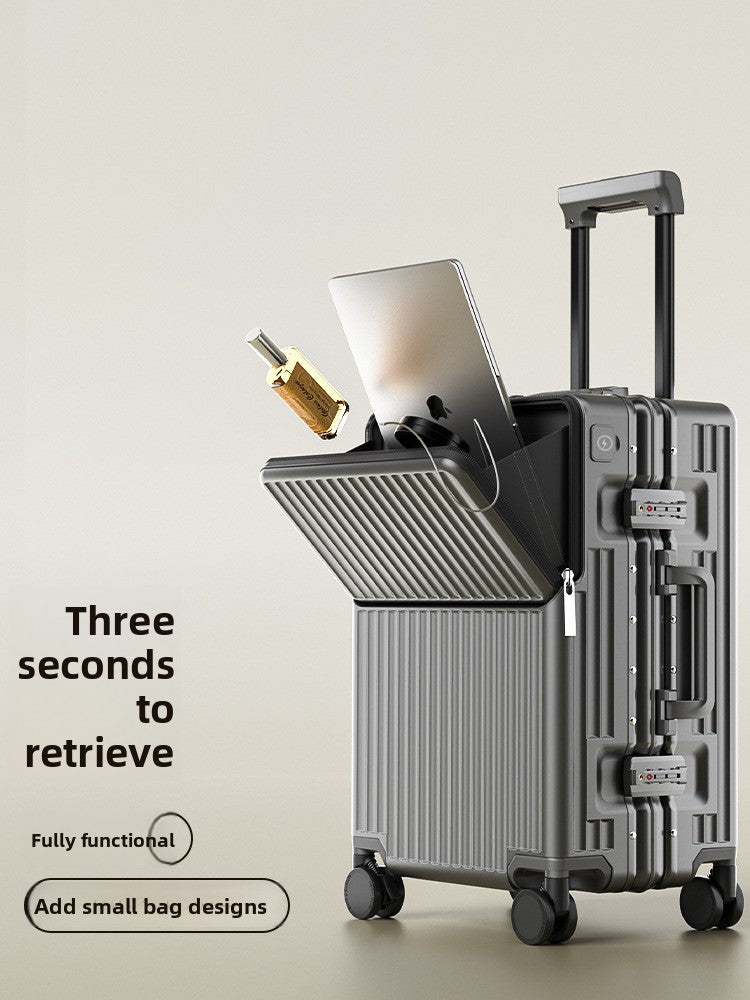 Multifunctional Front Open PC Suitcase