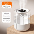 6.8L USB Desktop Humidifier with Night Light and Dual Spray