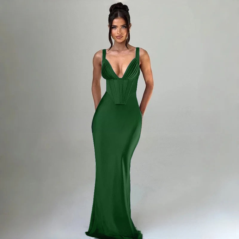 Elegant mermaid-style dress