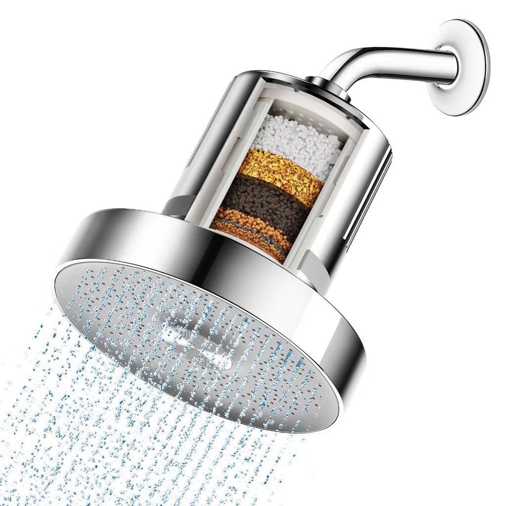 Pressurized Shower Head with Filter