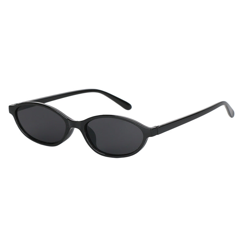 Women's Oval Cat-Eye UV400 Sunglasses Lightweight PC Frame