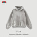 Mens Retro Fleece-Lined Hoodie and Sweatpants Set