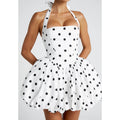Halter Neck Tie Dress