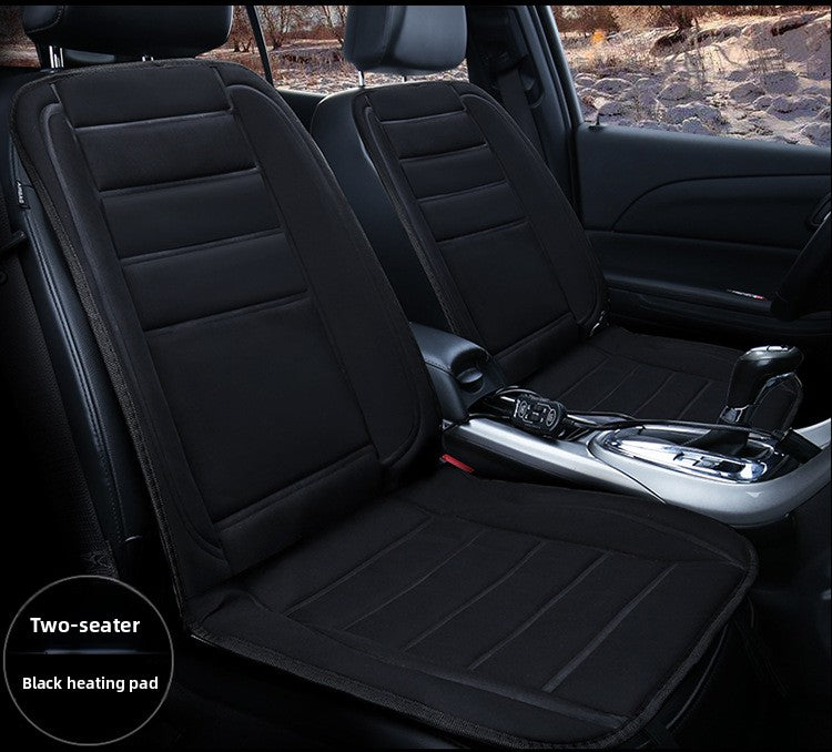 Winter car heating seat cushion