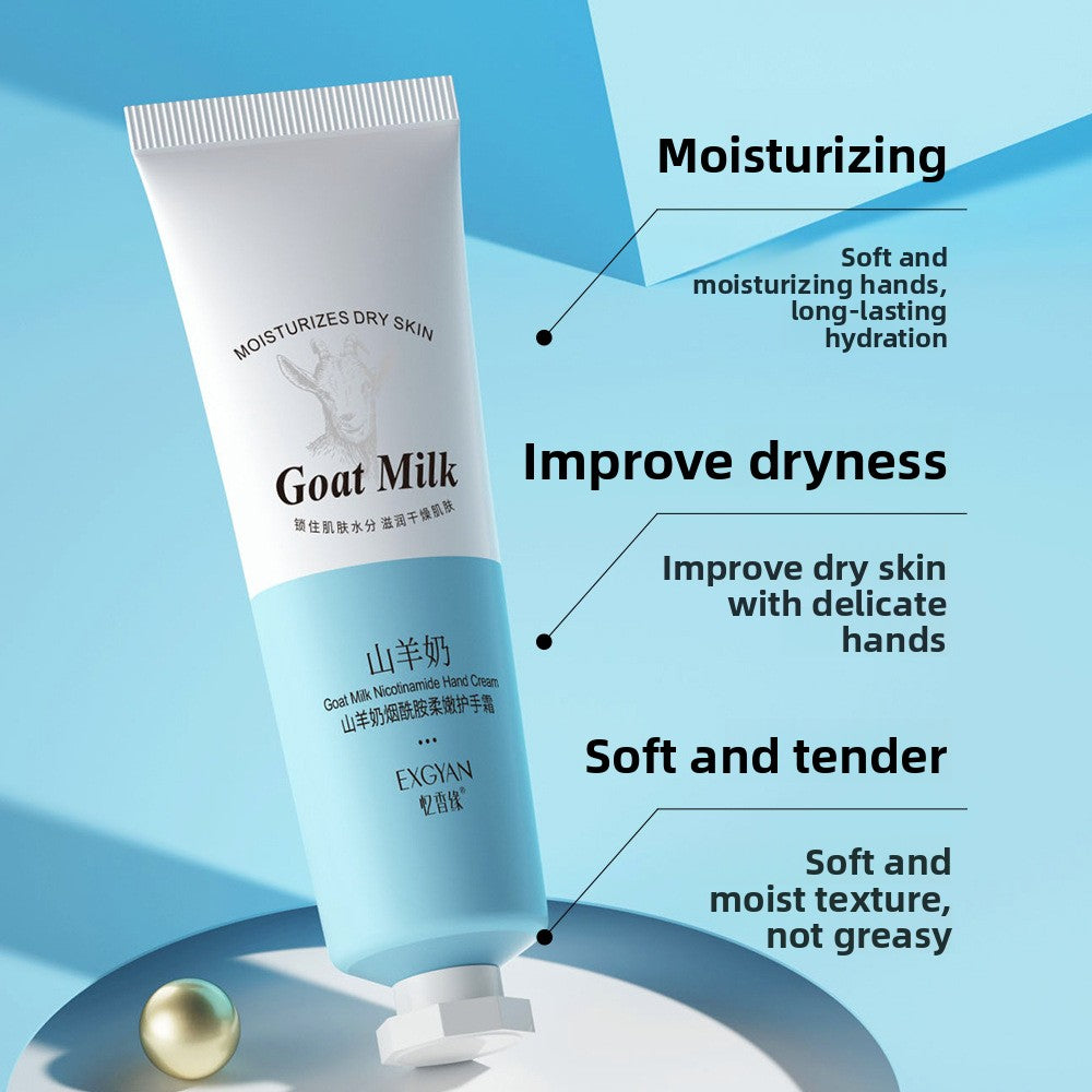 Goat Milk Nicotinamide Moisturizing Hand Cream