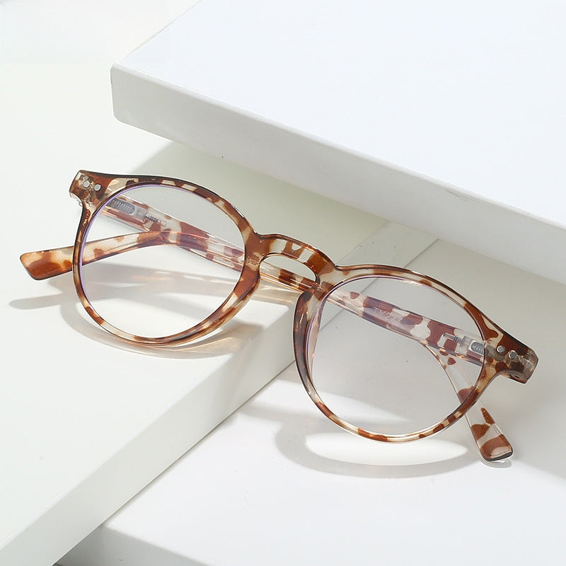 Anti Blue Light Reading Glasses with Spring Temples