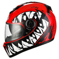 Dual Mirror Full Face Motorcycle Helmet