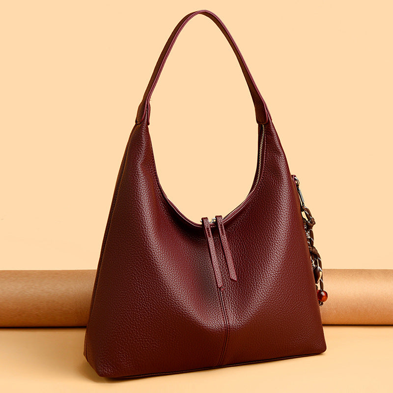 Womens Minimalist PU Tote Bag
