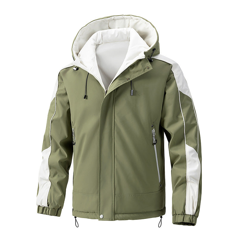 Double-layer cotton clothes for autumn and winter