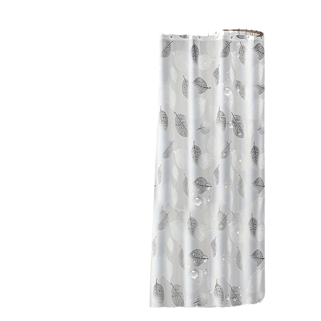 Bathroom partition curtain