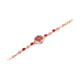 Women's bracelet jade watch