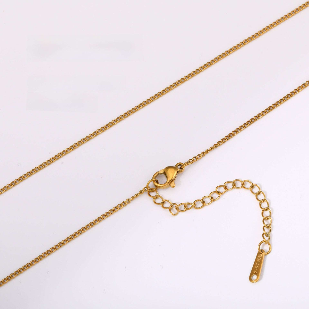 Versatile Braided Chain and Blade Necklace