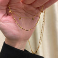 Layered Diamond Accent Necklace