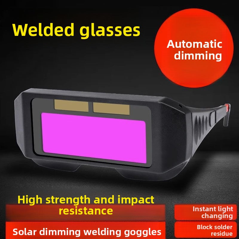 Auto-Darkening Welding Helmet with Lightweight Headband