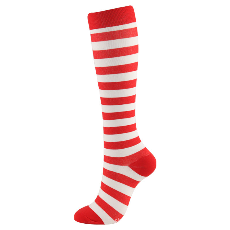 Christmas Compression Socks with Festive Designs