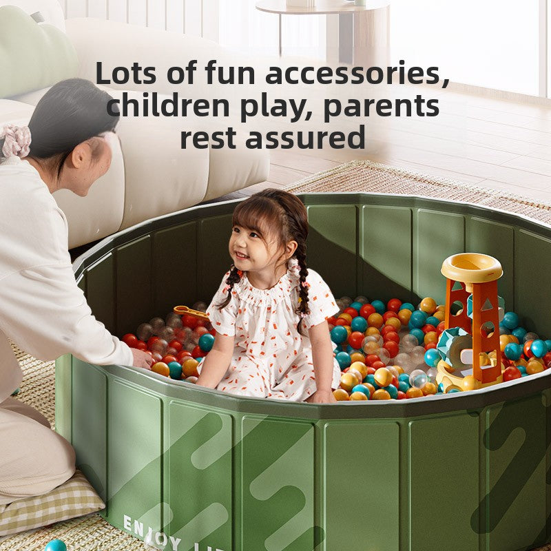 Childrens Foldable Inflatable Play Pool