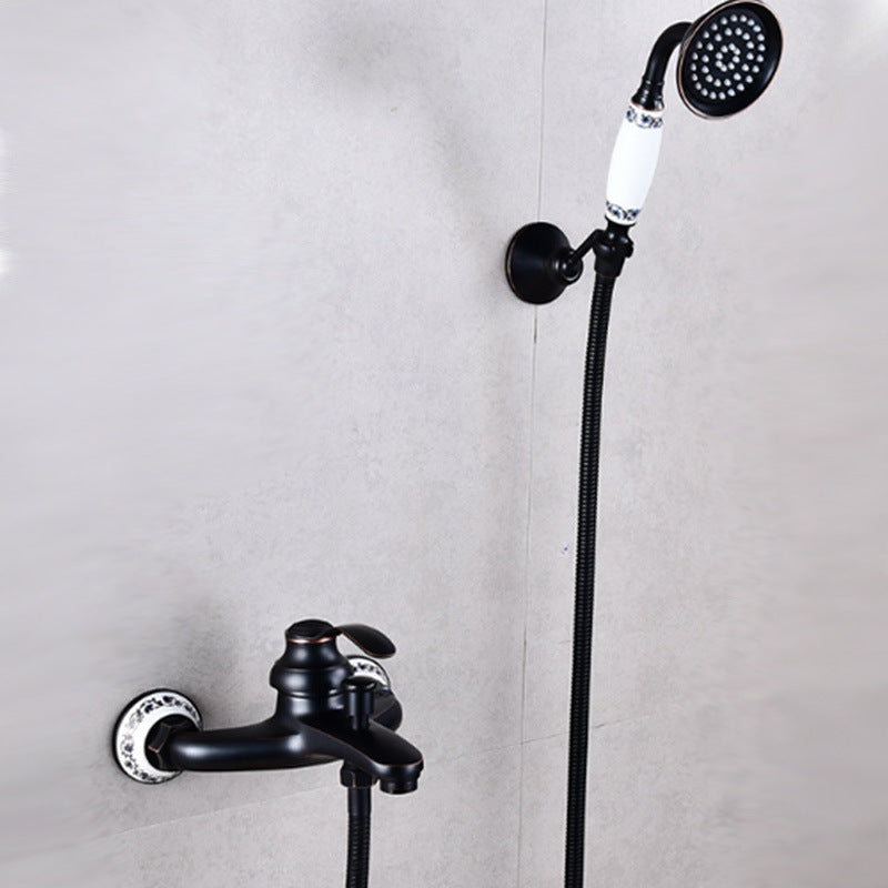 Stainless Steel Square Shower Head Set