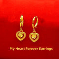 Women's Gold-Plated Alloy Earrings