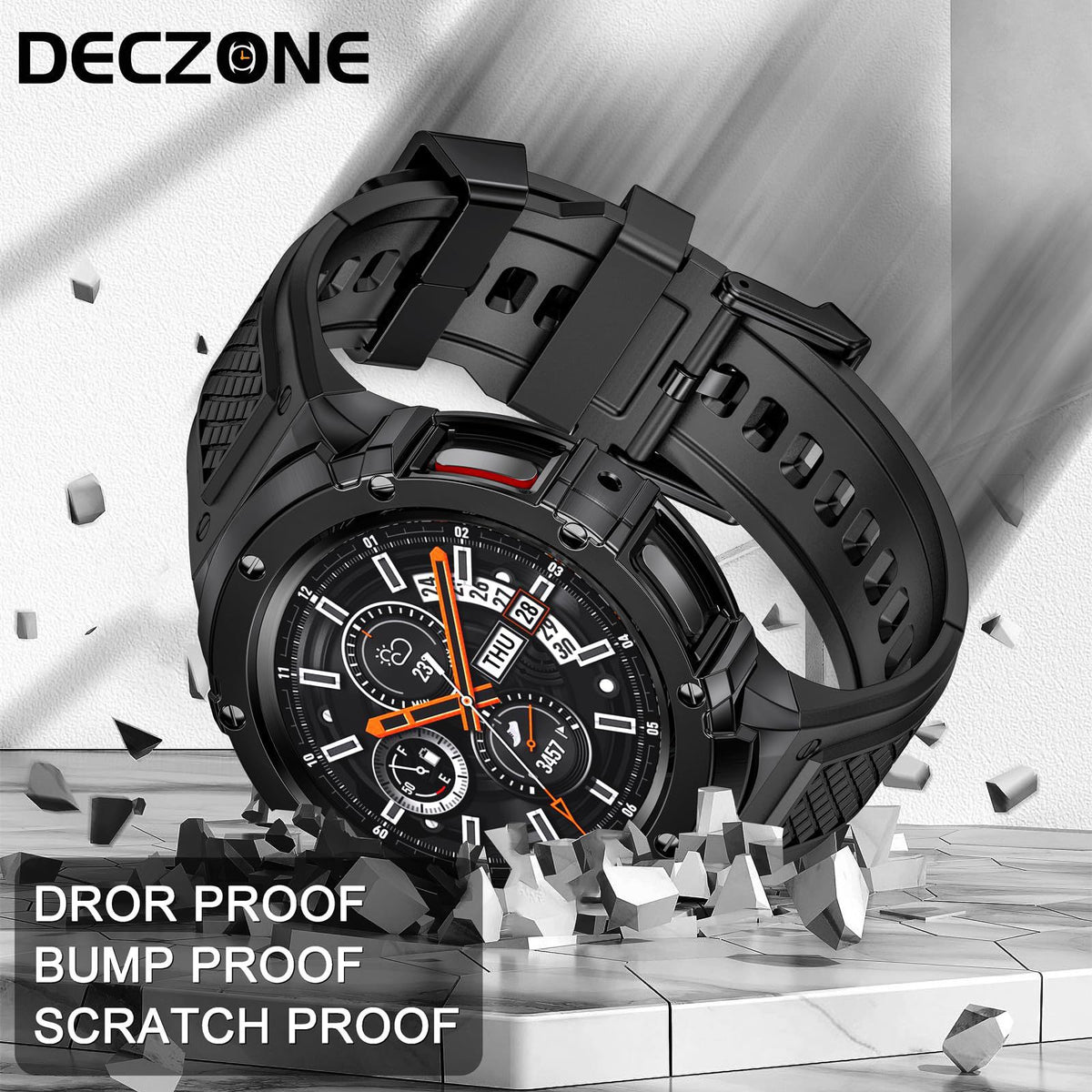 Samsung Watch Stainless Steel TPU Strap