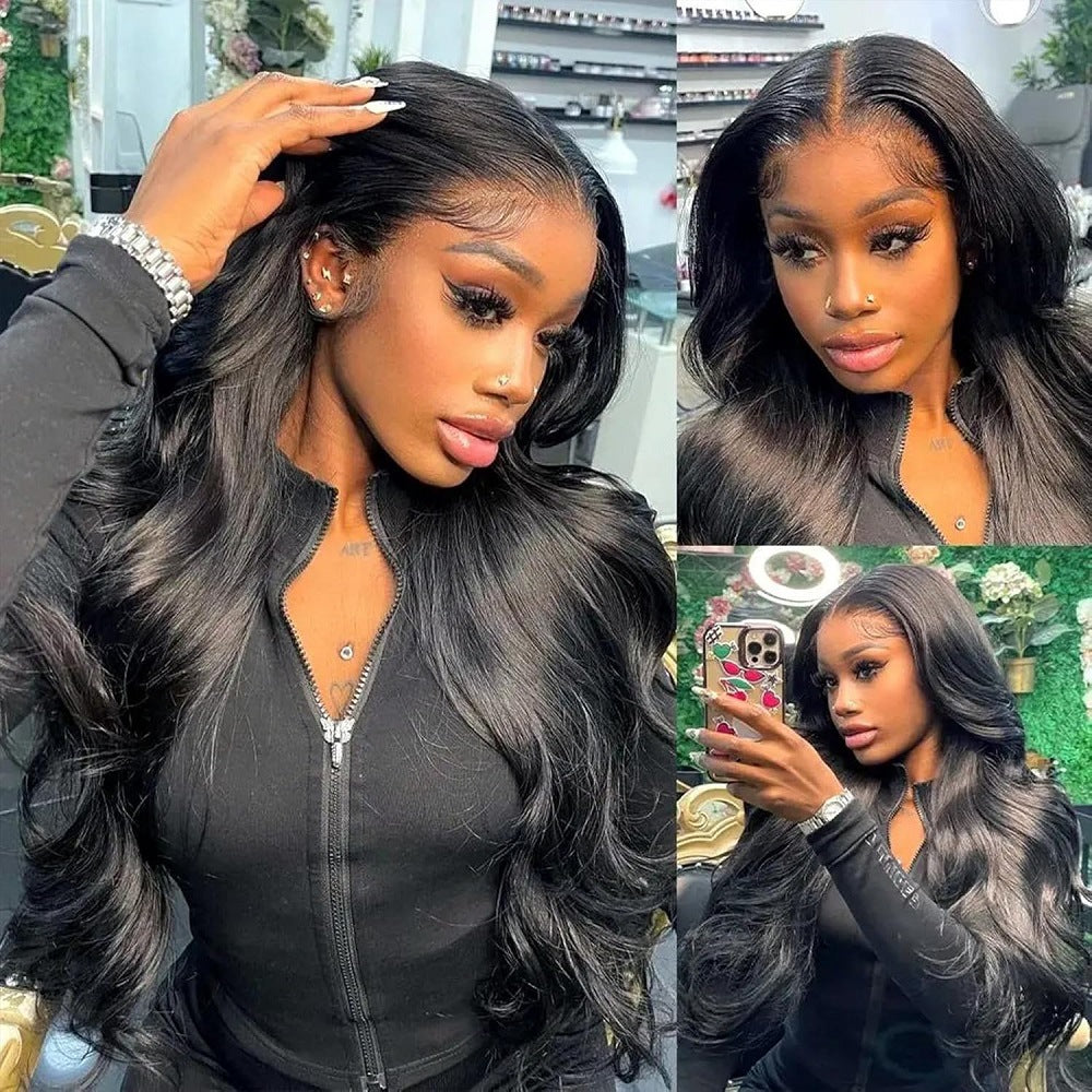 Long Curly Synthetic Lace Front Wig