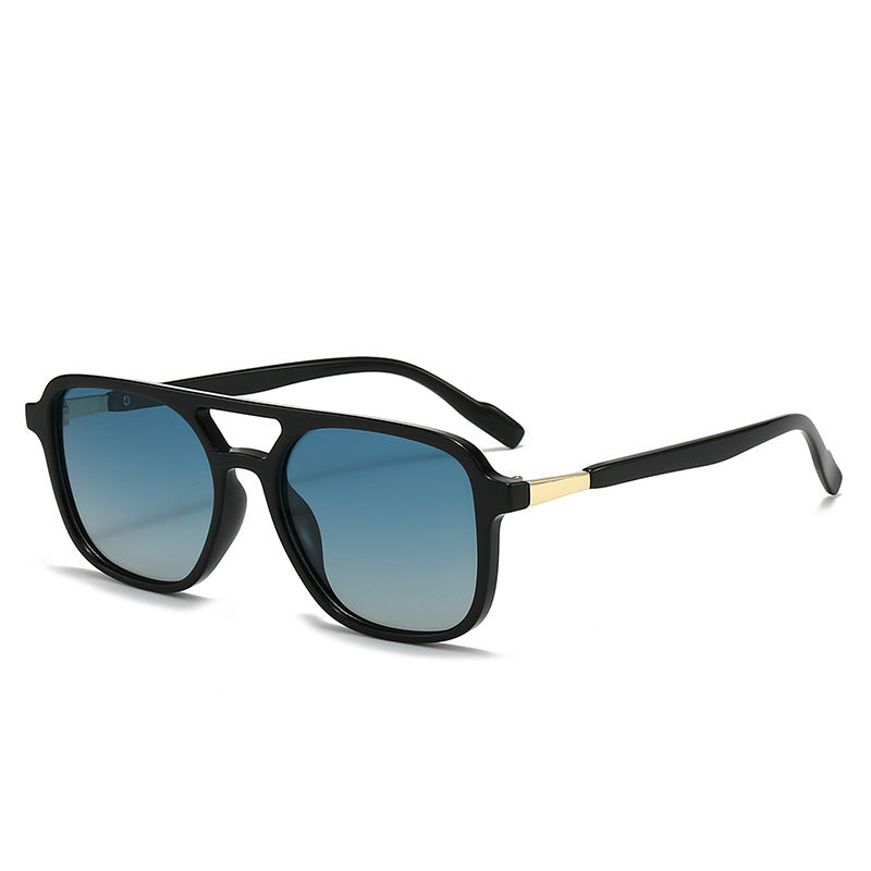 Retro Square Polarized Sunglasses UV400 Protection