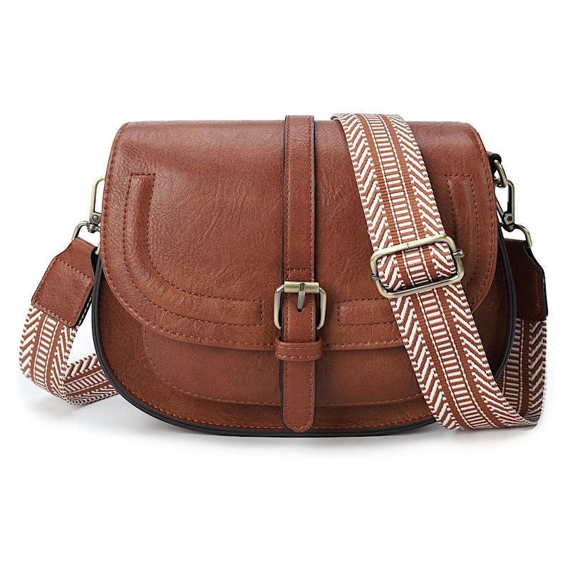 Retro Saddle Shoulder Bag