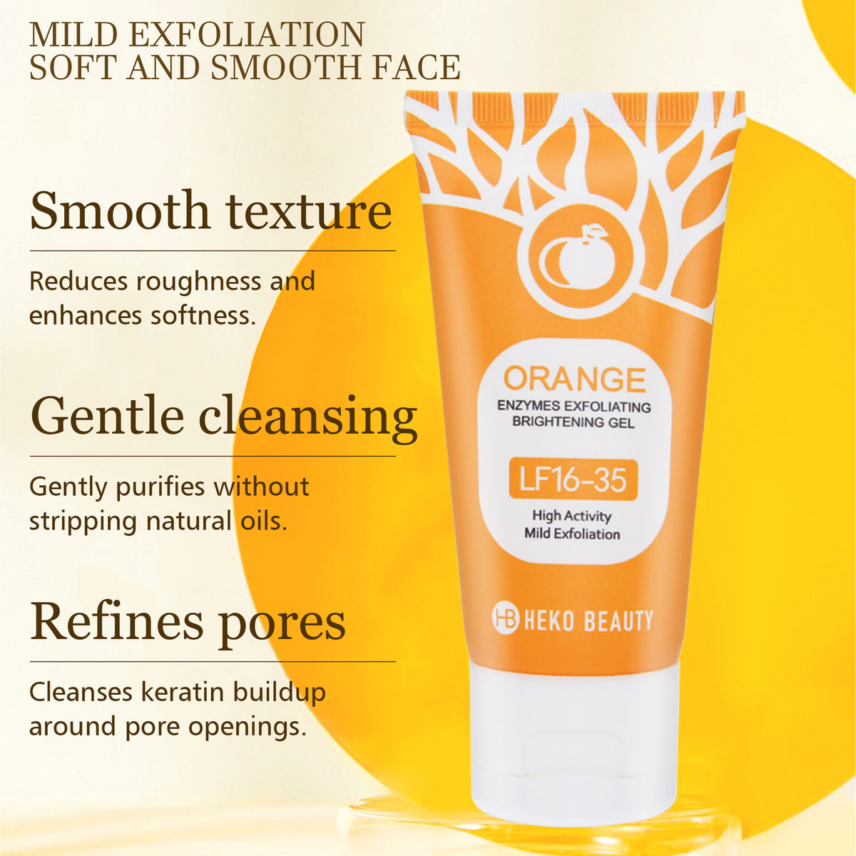 Orange Exfoliating Gel