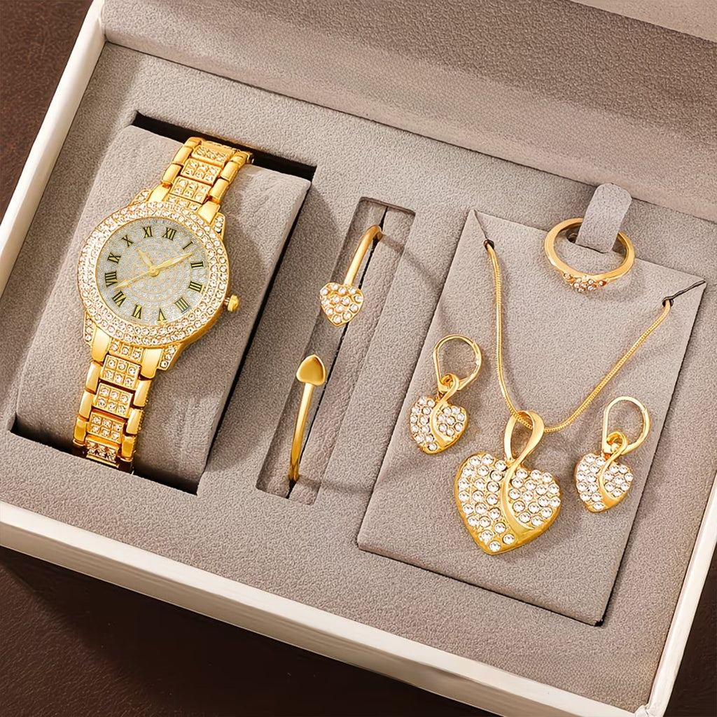 Fashion Roman Numeral Quartz Watch