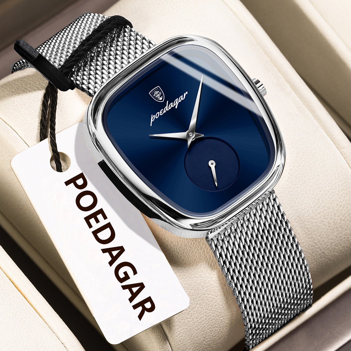 Fashion Quartz Women's Watch with Stainless Steel Mesh Strap