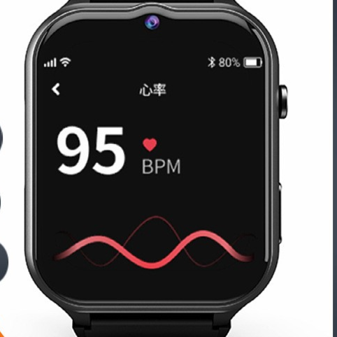 Elderly Health Monitoring GPS Smart Watch with Fall Alarm