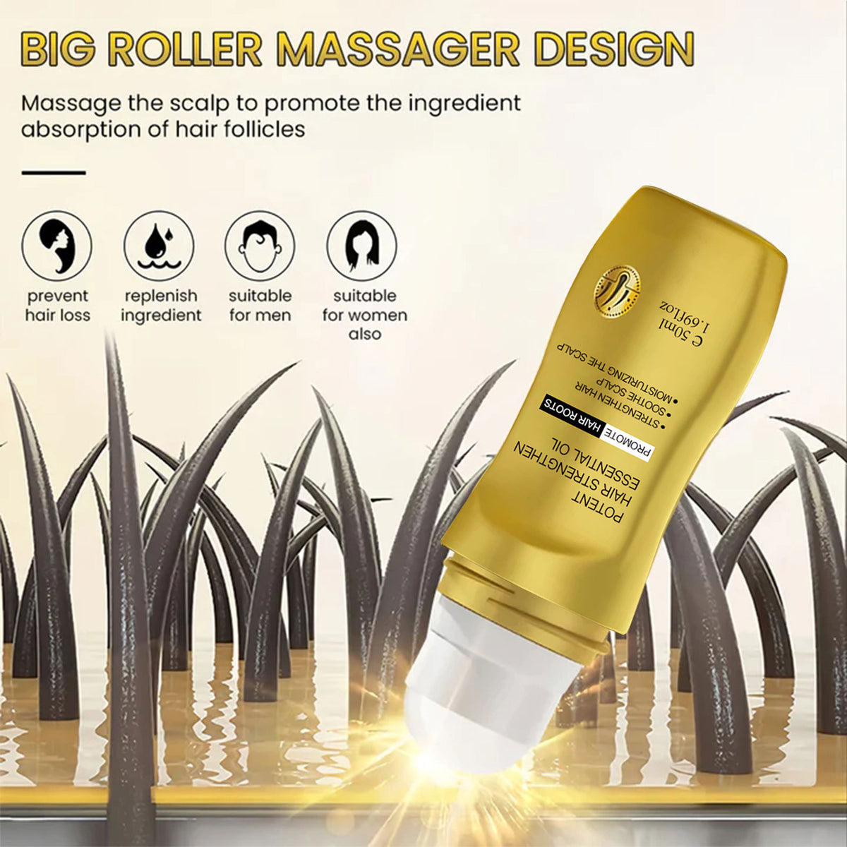 Eelhoe Hair Thickening Roll-On Essence