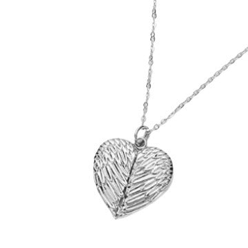Heart Photo Locket Necklace