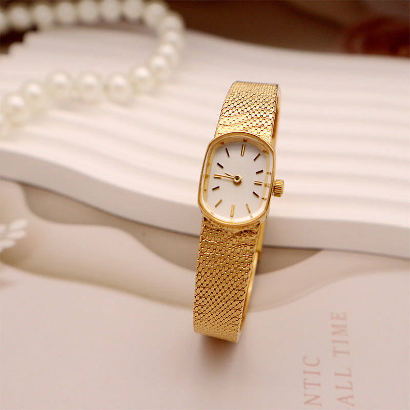 Vintage Square Quartz Watch for Women