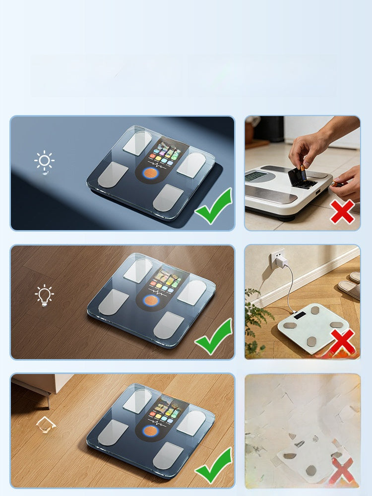 Smart Solar Body Fat Scale