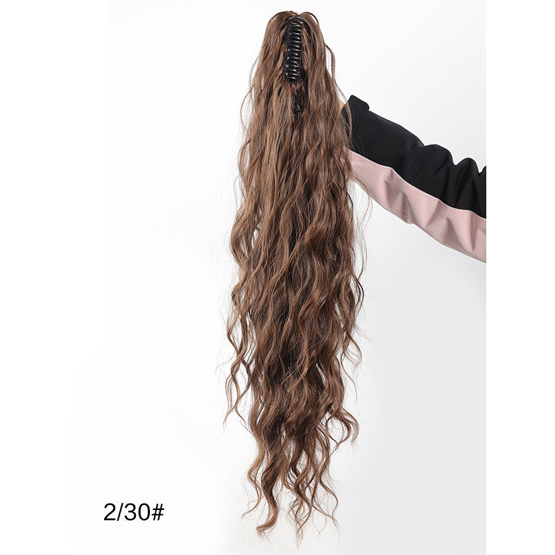 Synthetic Hair Ponytail with Claw Clip