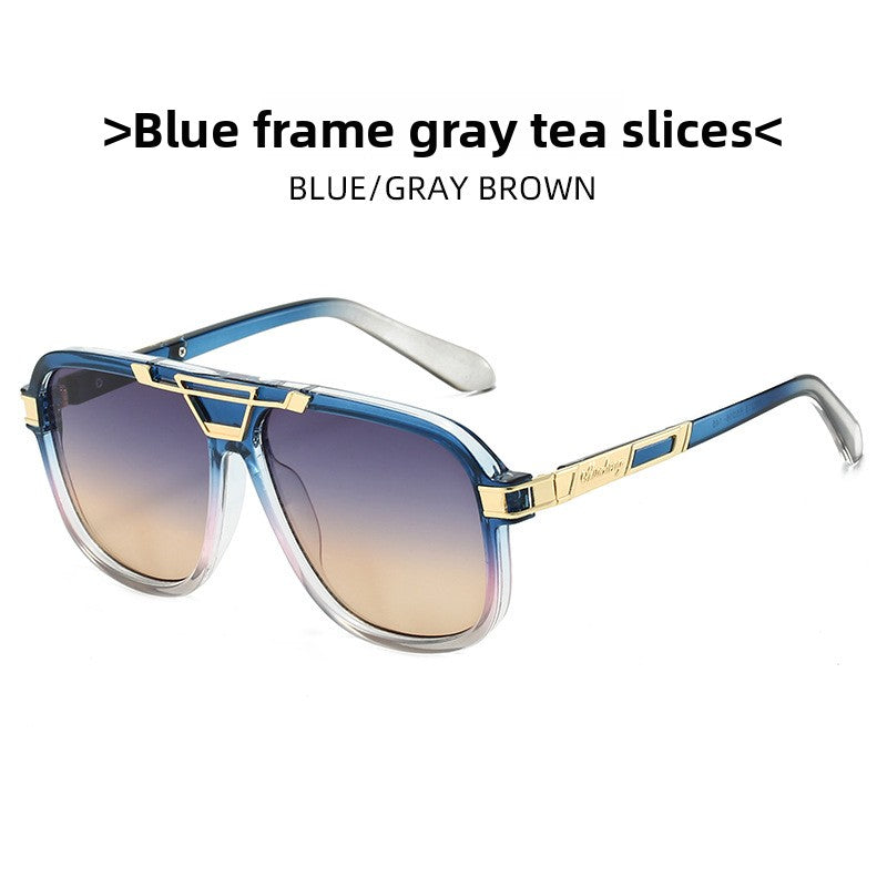 Fashion Double Beam Polarized UV400 Sunglasses