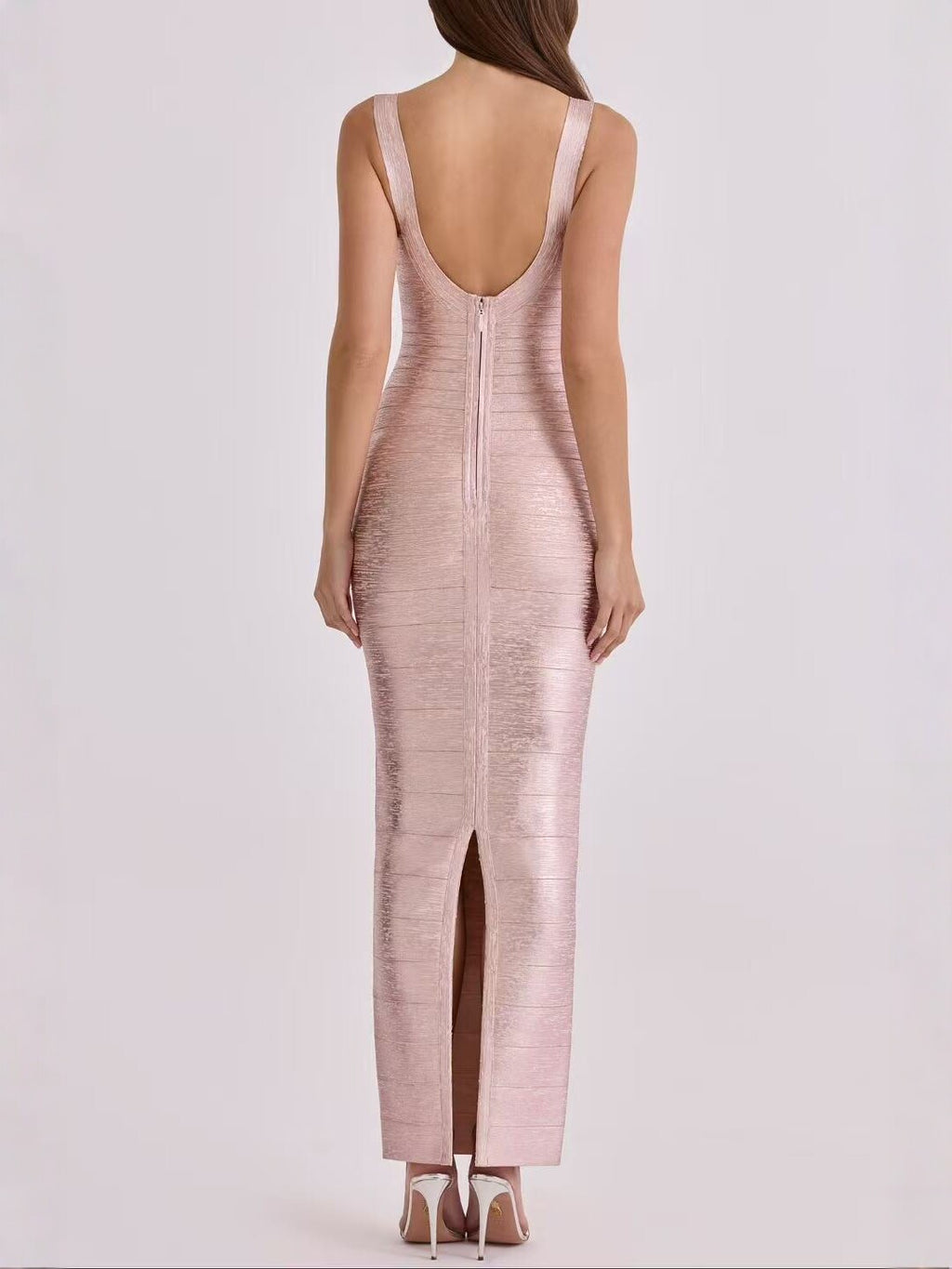 Women's fitted evening gown