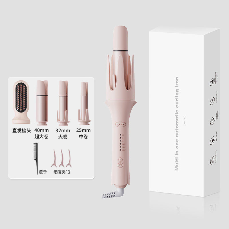 Automatic Interchangeable Curling Iron Set
