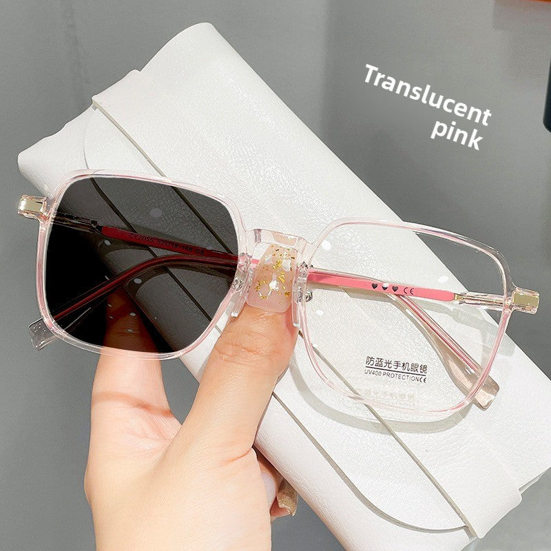 Photosensitive Color Changing Blue Light Glasses