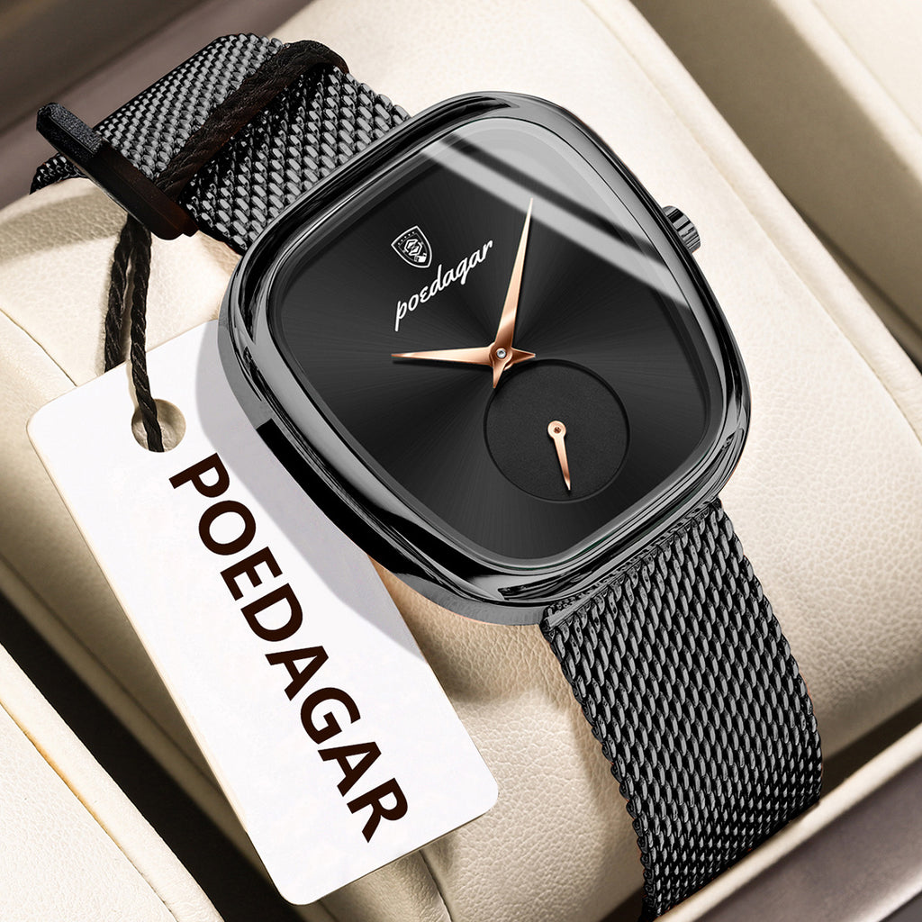 Fashion Quartz Women's Watch with Stainless Steel Mesh Strap