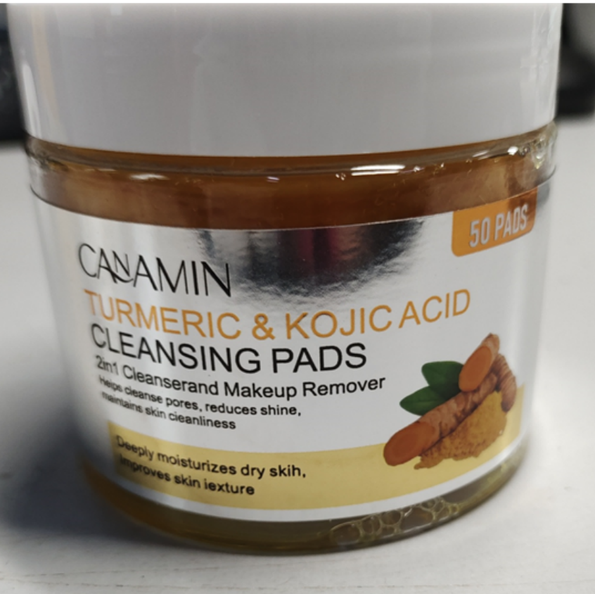 Turmeric Kojic Acid Cleansing Cotton Pads