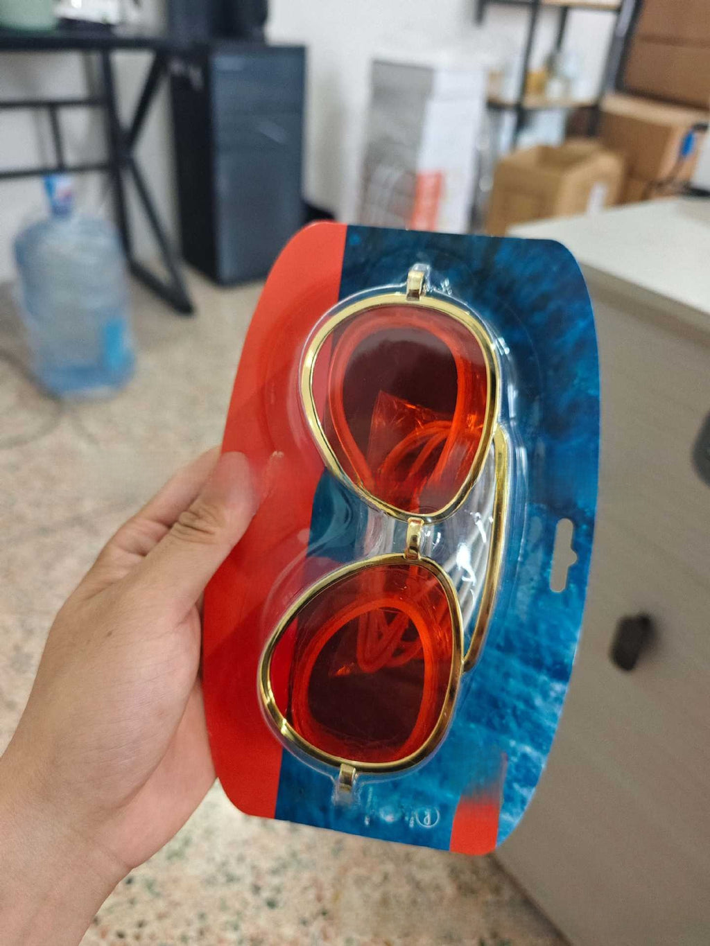 Anti-Fog Mirror Swimming Goggles